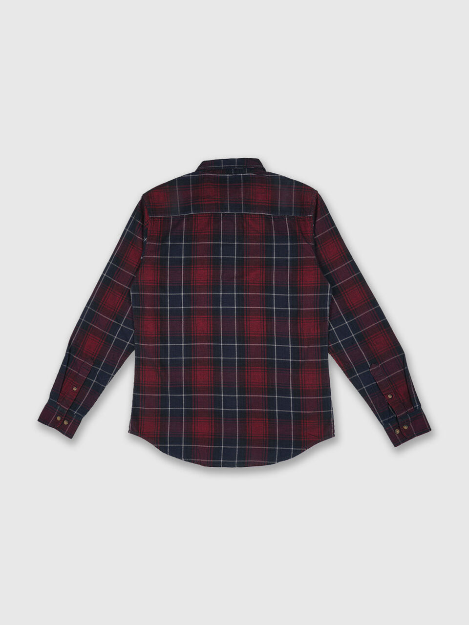 Fill Sleeve Courdroy Check Shirt image number 2