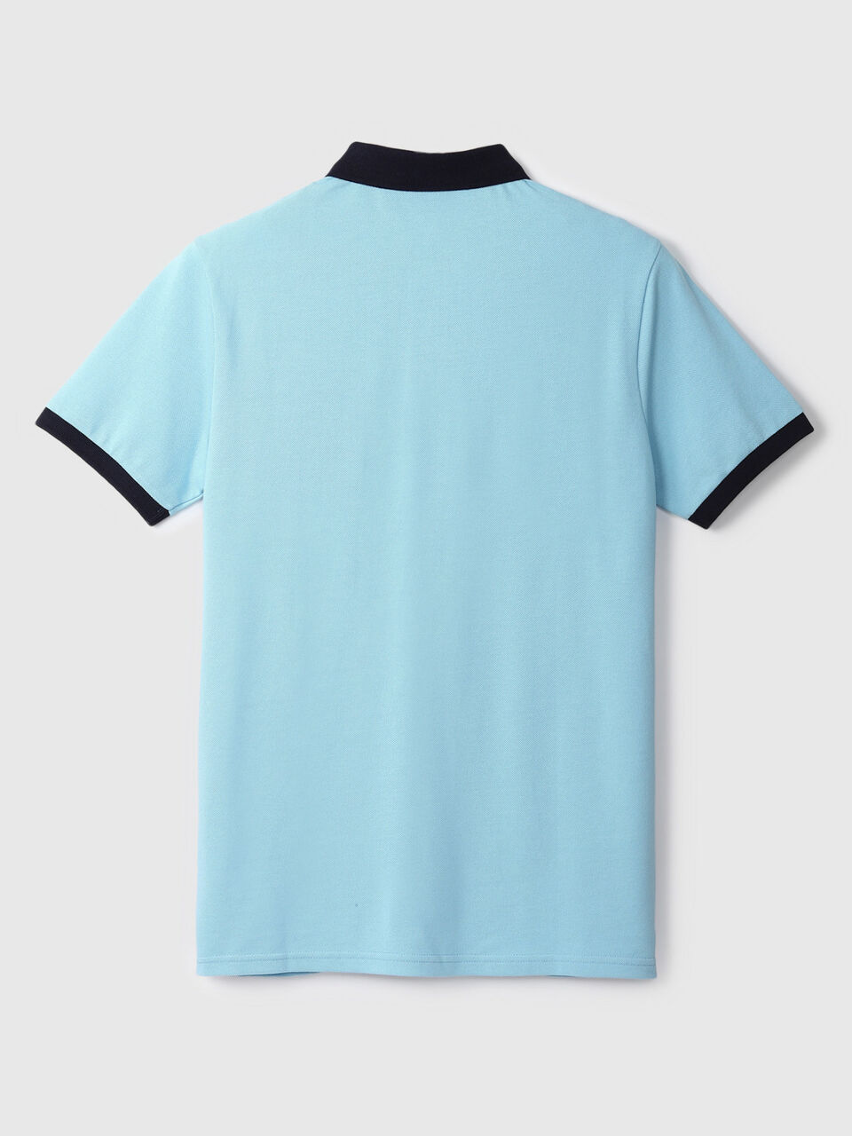 Contrast Collar Pique Polo image number 2