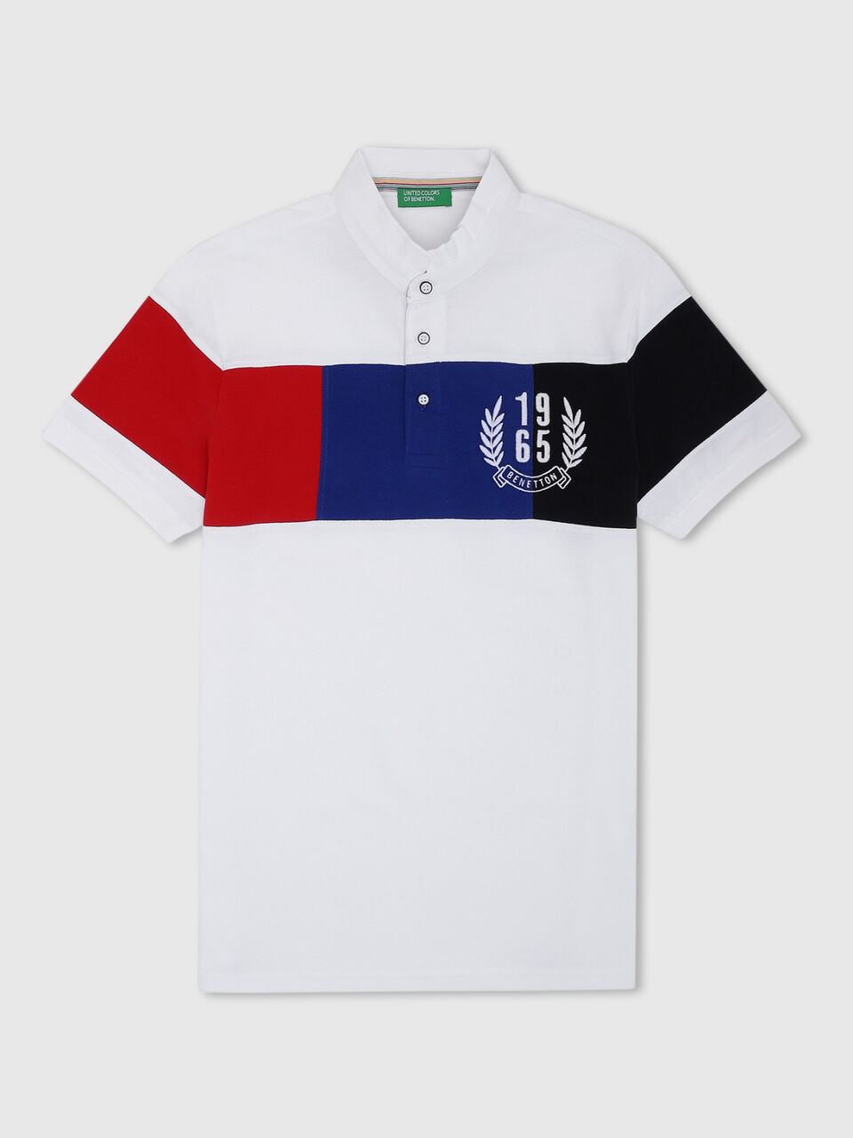 Color Blocked Emblem Polo image number 1
