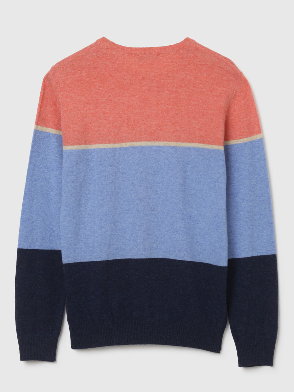 LAMBSWOOL STRIPED SWEATER image number 2