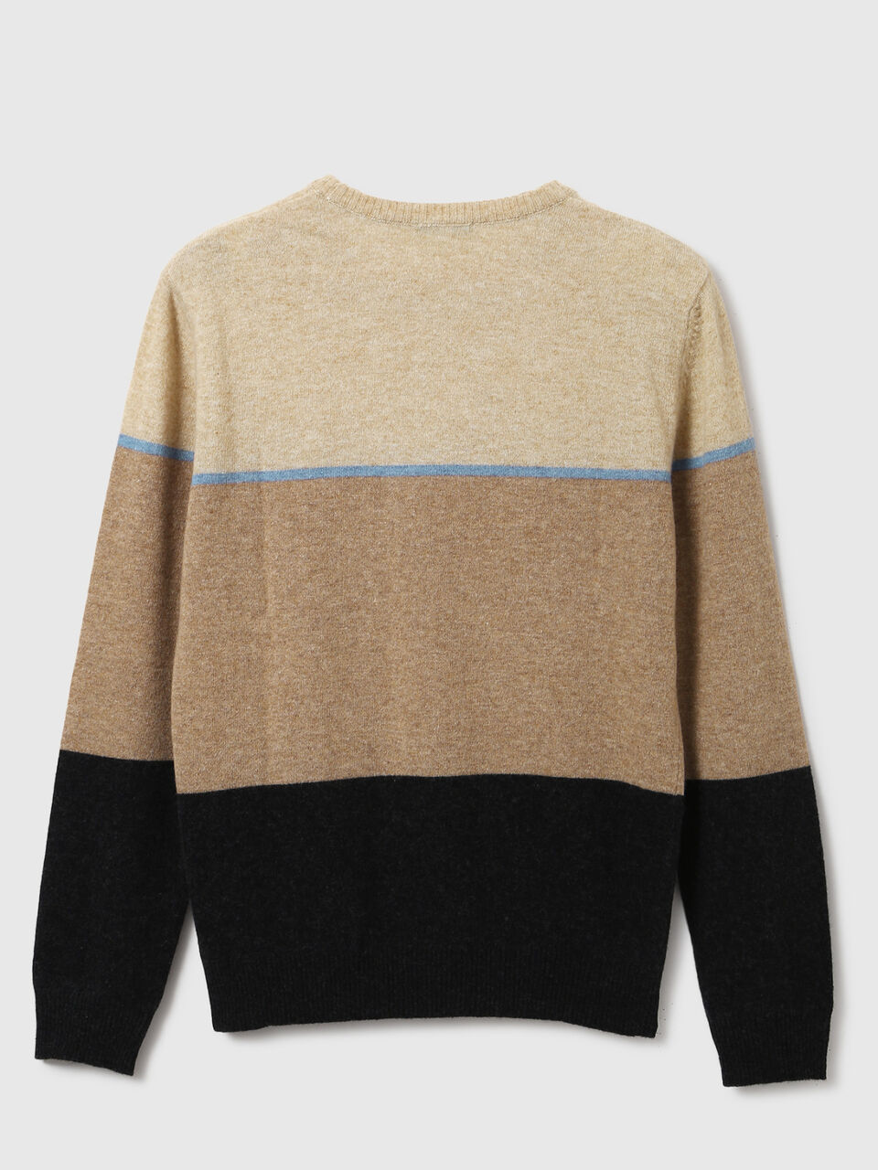 LAMBSWOOL STRIPED SWEATER image number 2