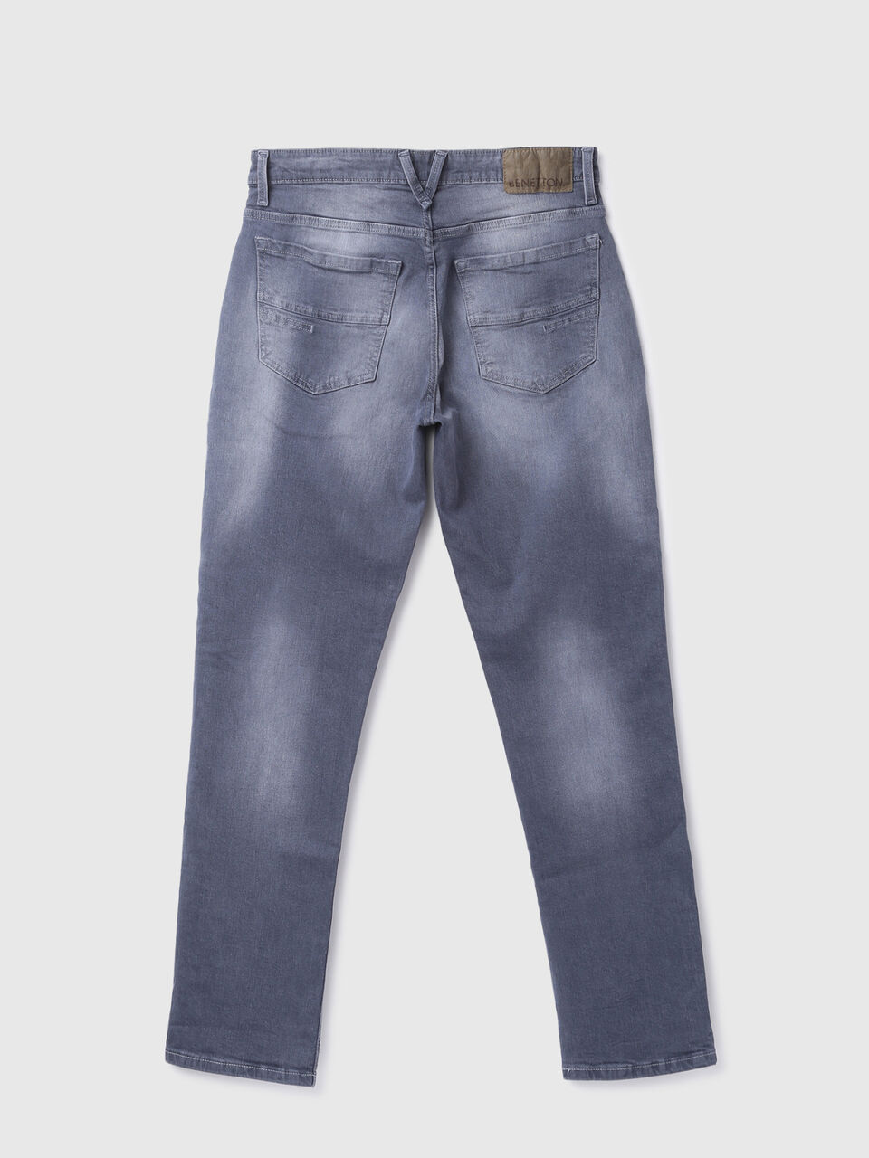 SLIM STRAIGHT MID GRAY BOOMERANG JEANS image number 2