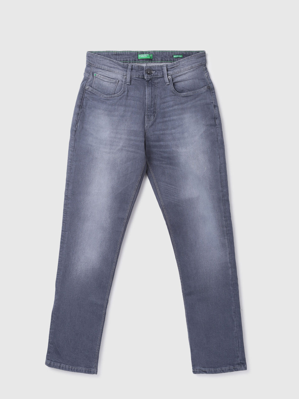 SLIM STRAIGHT MID GRAY BOOMERANG JEANS image number 1