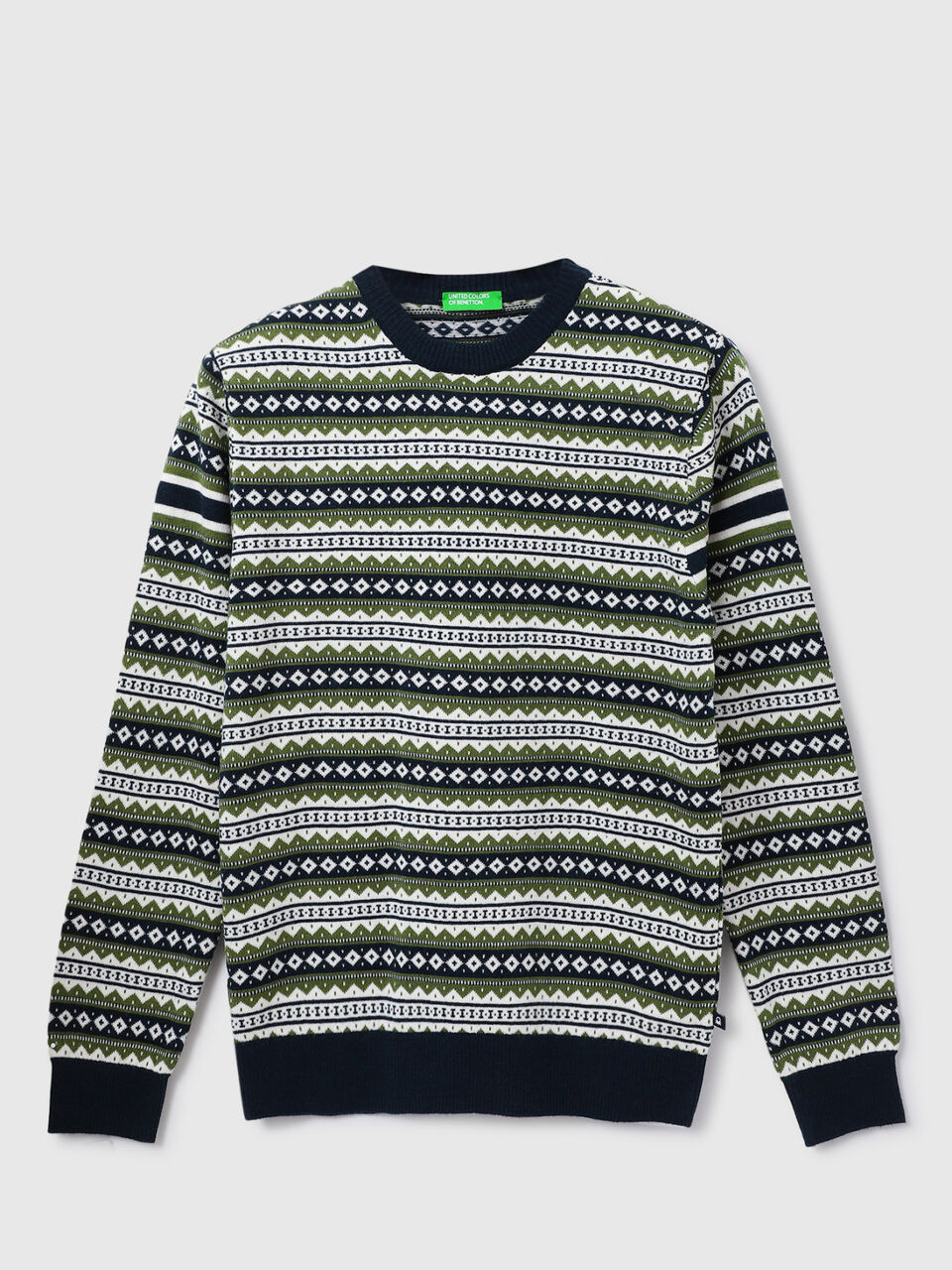 ACROWOOL FAIR ISLE SWEATER image number 1