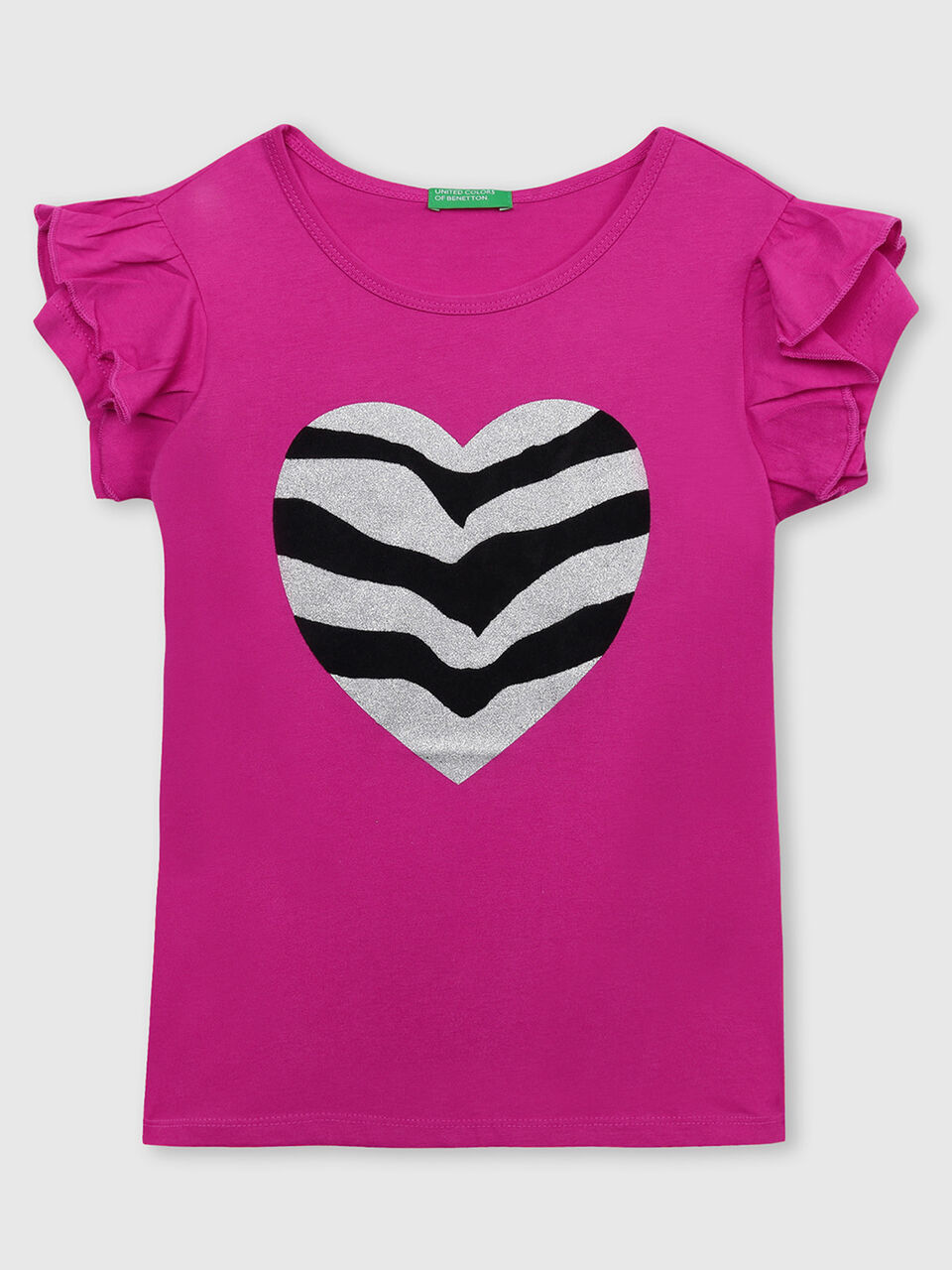 Heart Tiger Flock Tee image number 1