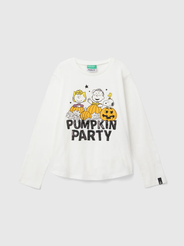 Camiseta de los ©Peanuts con estampado y lentejuelas Niña