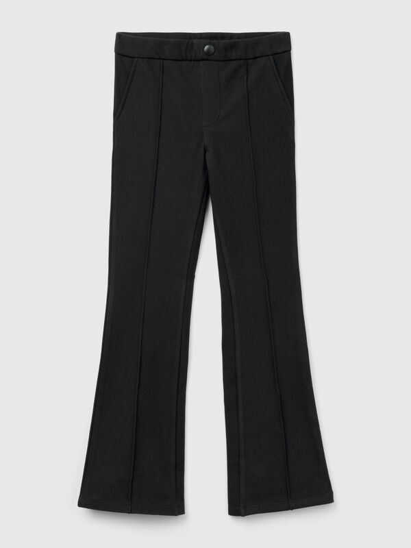 Pantalones de campana super stretch Niña