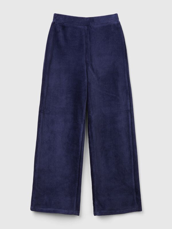 Pantalón amplio de chenilla Niña
