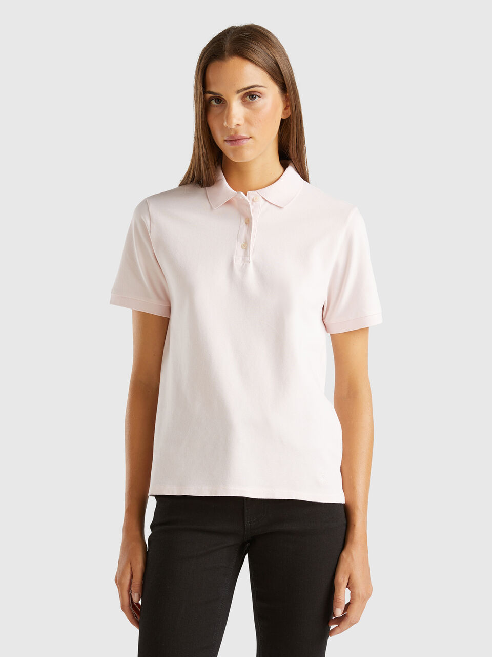 H/S POLO SHIRT Mujer image number null