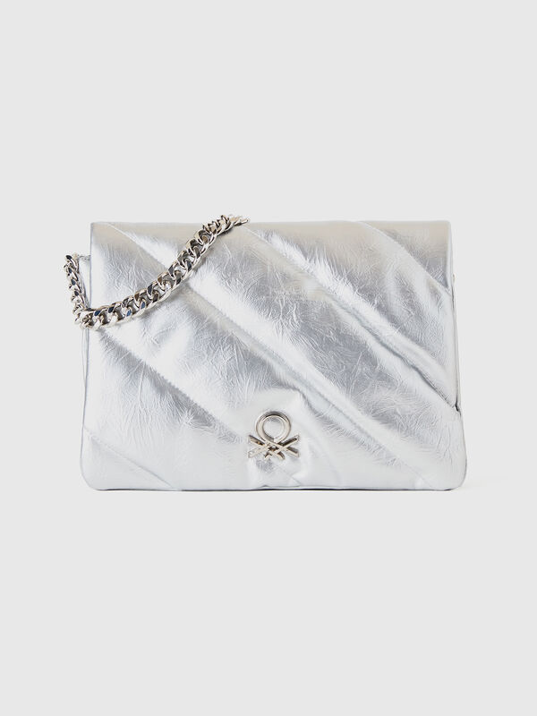 Bolso mediano con bandolera de cadena Mujer