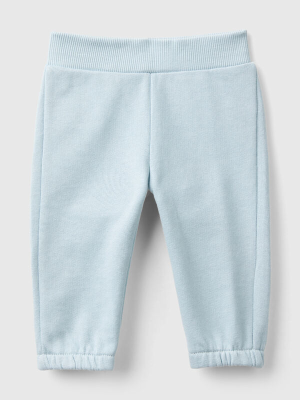 Pantalón de felpa de algodón orgánico Recién nacidos