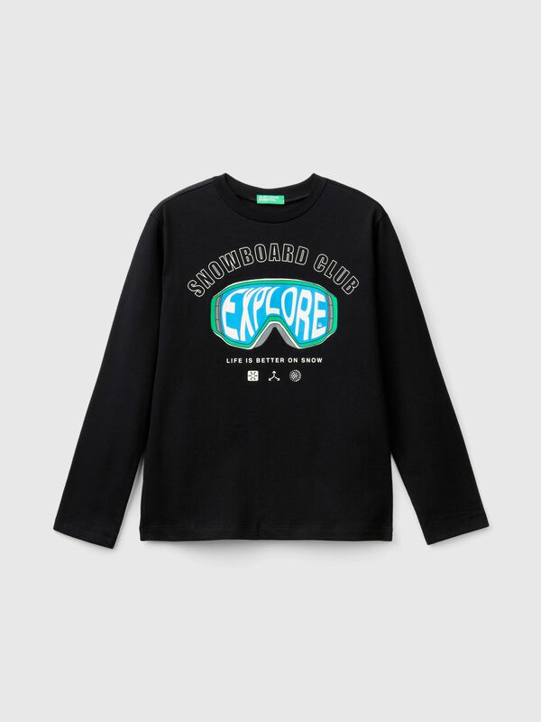 Camiseta con estampado Niño