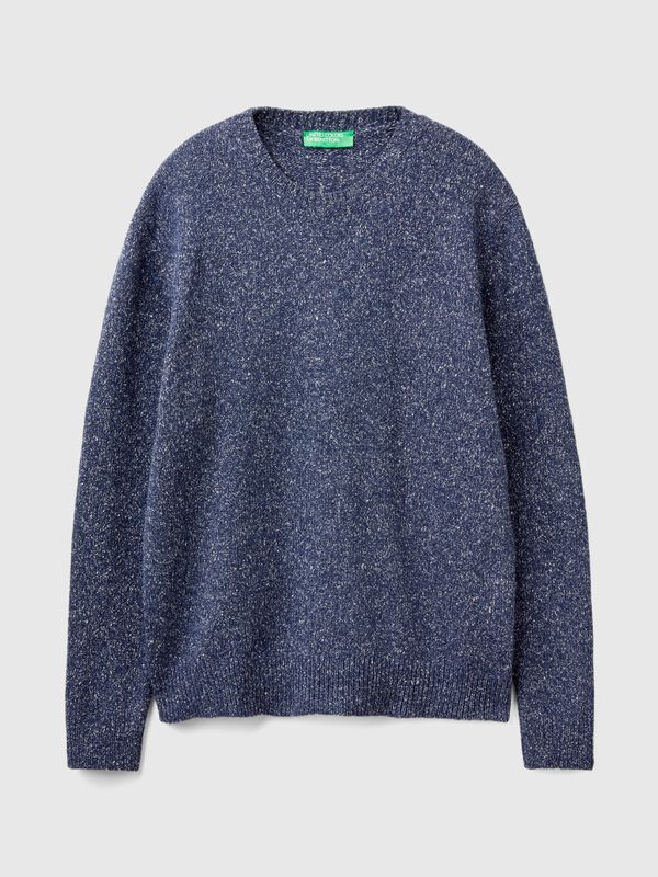 Jersey en mezcla de lana y seda Jersey en mezcla de lana y seda Hombre