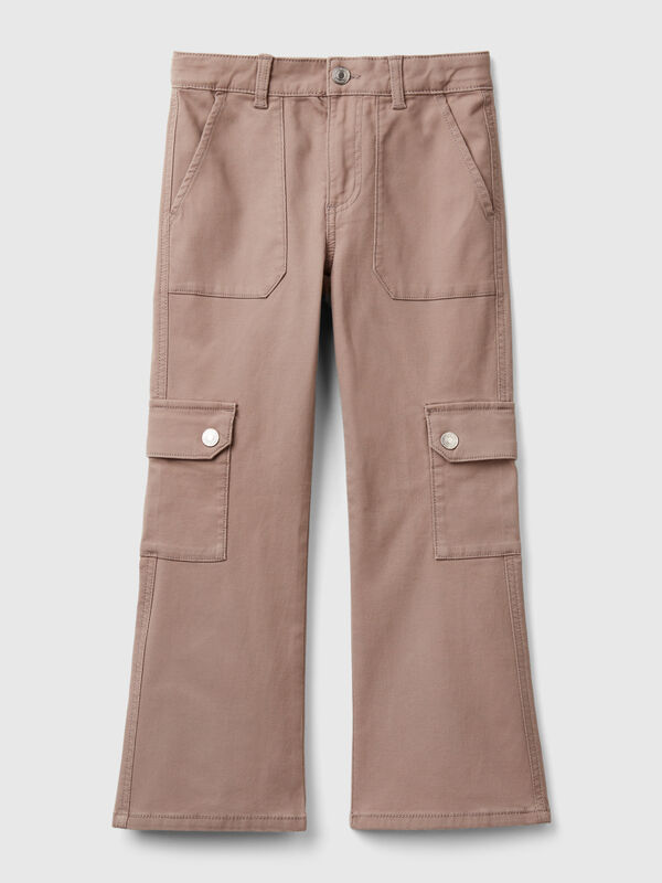 Pantalón cargo acampanado Niña