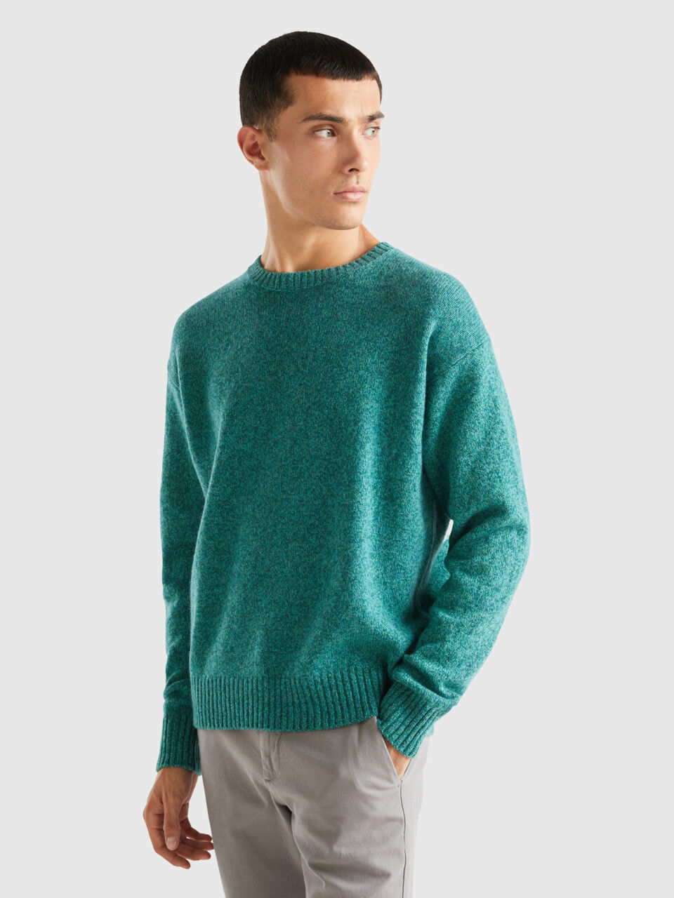 Jerseis Gruesos Hombre Nueva Coleccion 2024 Benetton