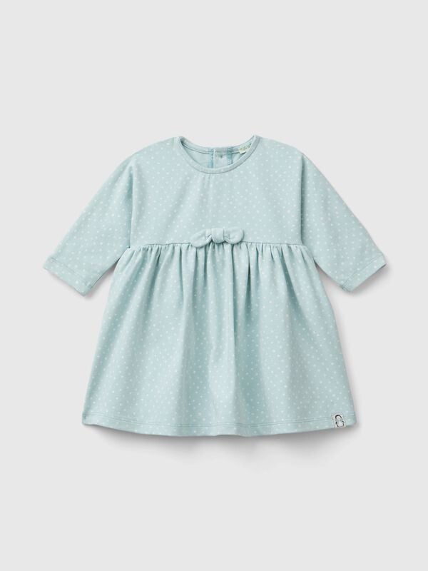 Vestido estampado con lazo Recién nacidos