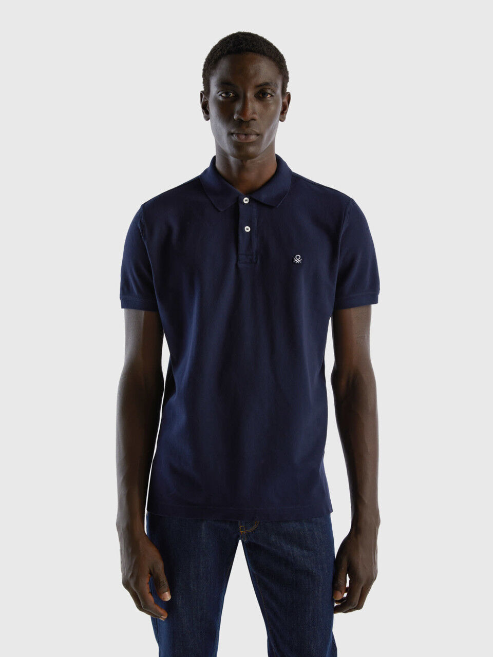 Polo benetton hombre clearance