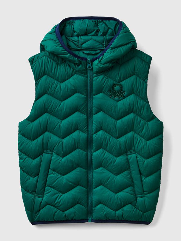 Chaleco acolchado con capucha Niño