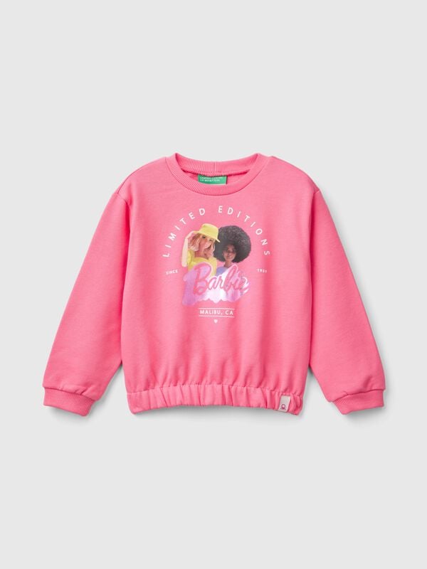 Sudadera de Barbie rosa con estampado laminado Niña