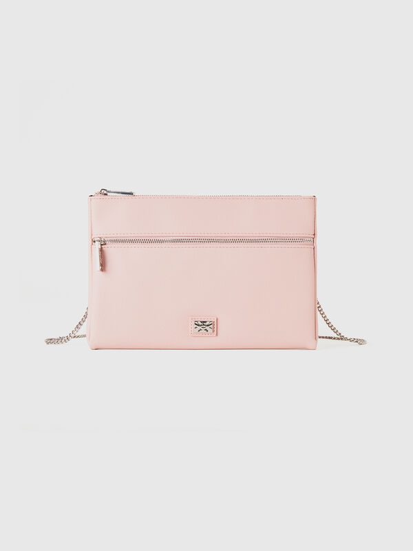 Bolso plano con bandolera Mujer