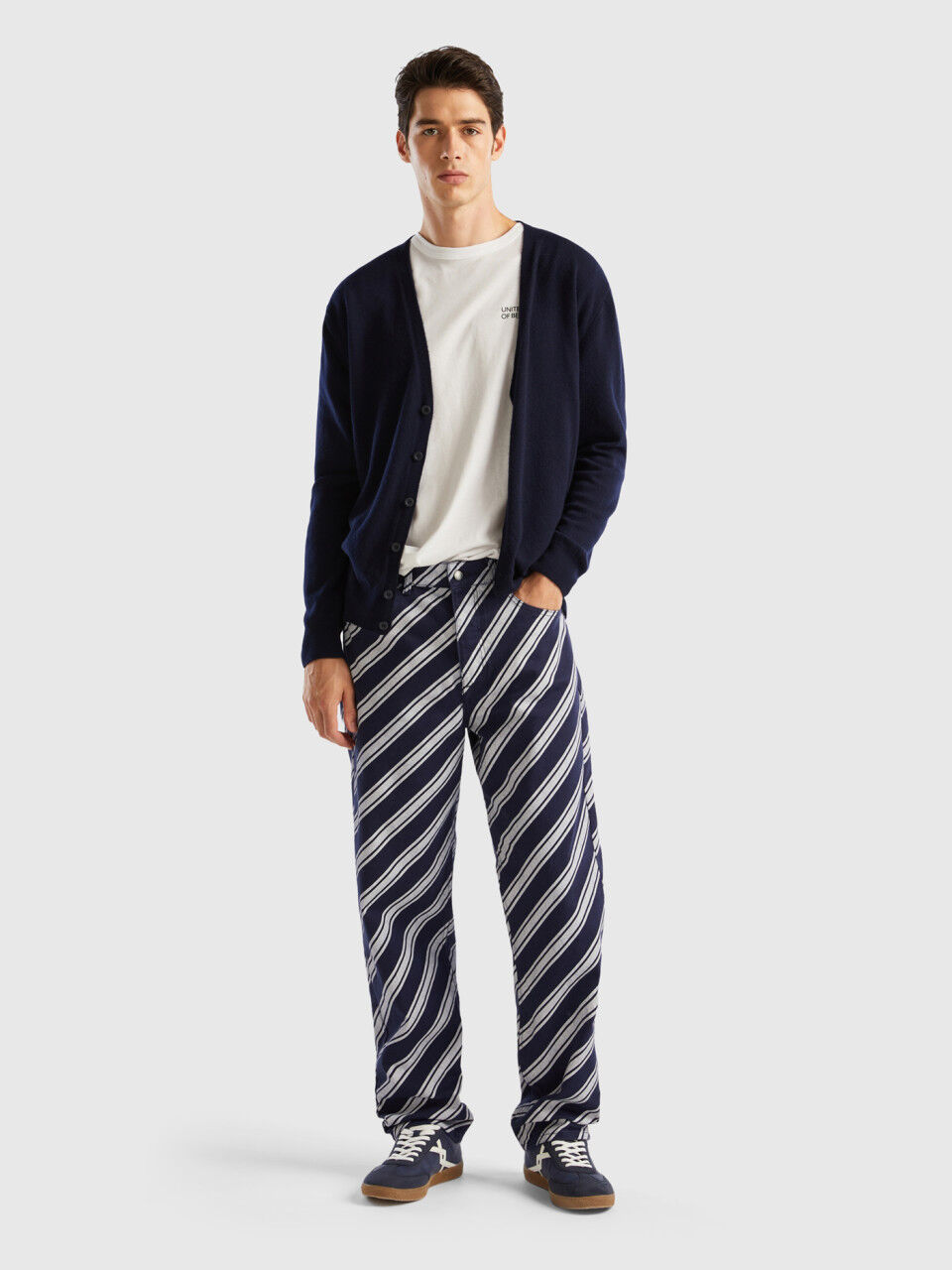 Pantalones benetton hombre hotsell