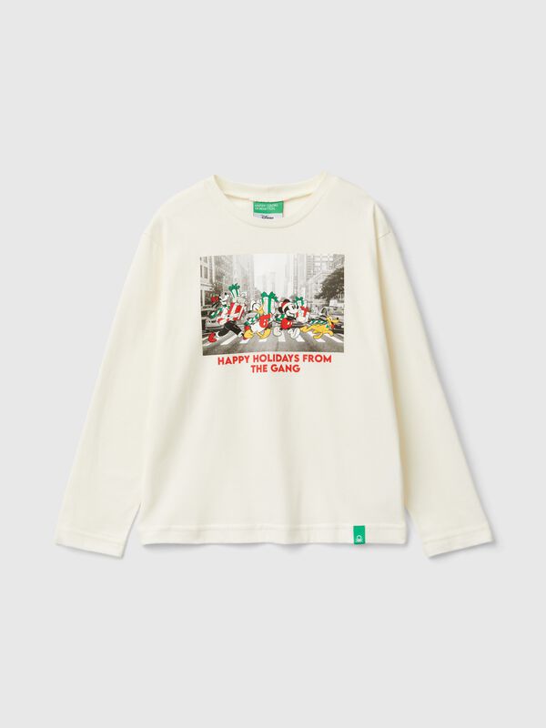 Camiseta Mickey & Friends navideña Niño