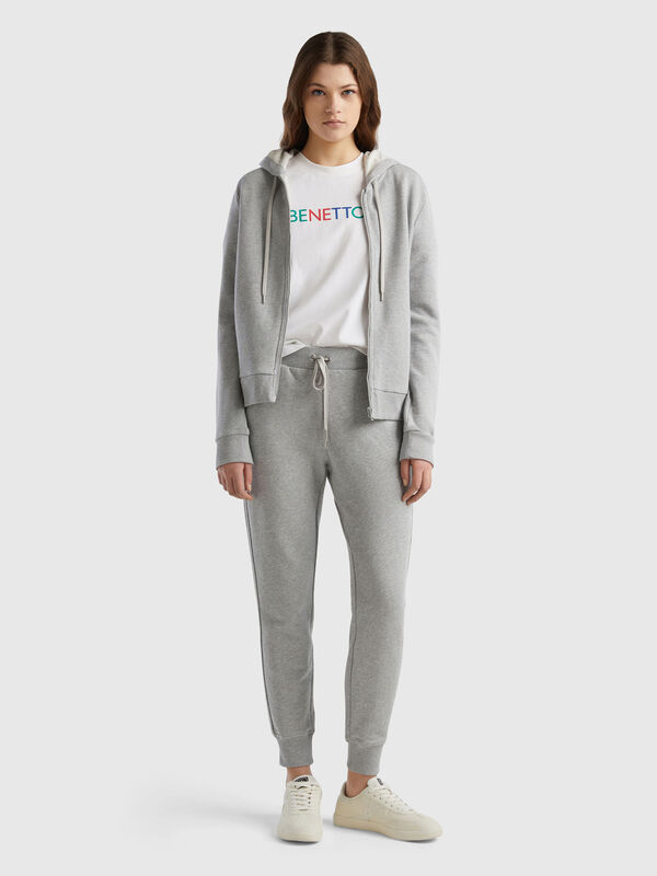 Pantalón jogger con cordón Mujer
