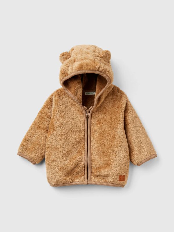 Sudadera de pelo sintético con cremallera Recién nacidos