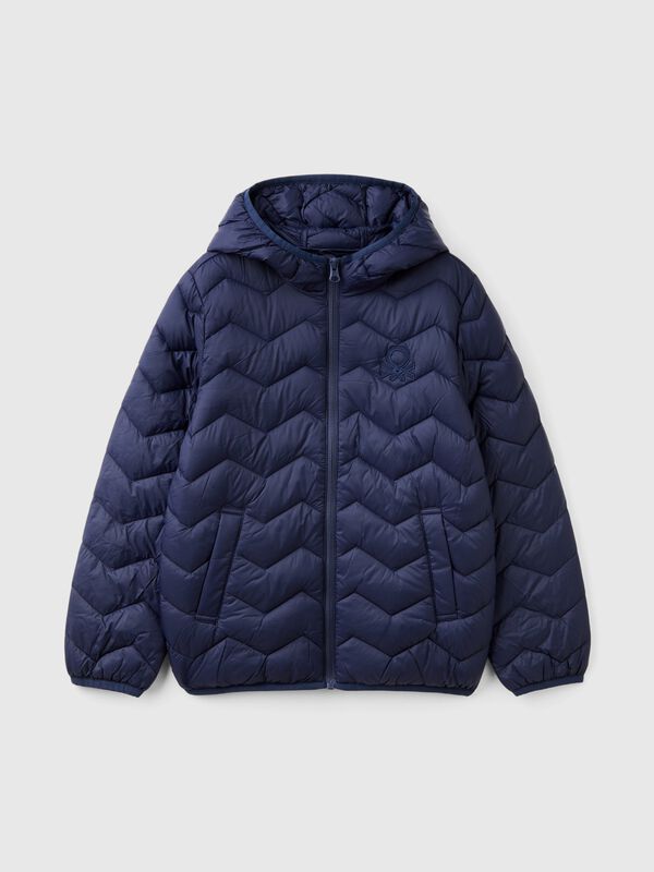 Chaqueta acolchada con capucha Niño
