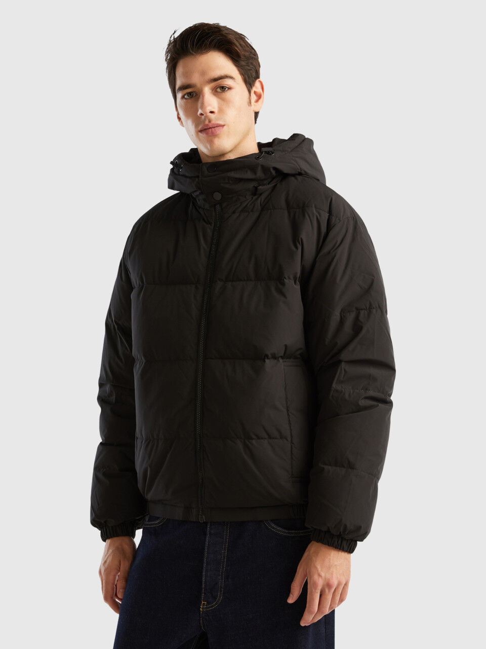 Plumiferos benetton hombre shop