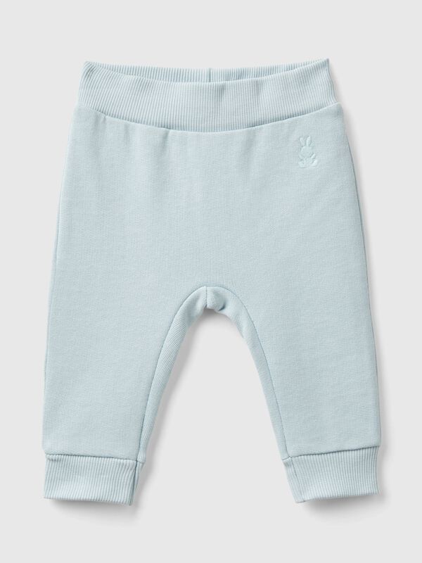 Pantalón de felpa de algodón orgánico Recién nacidos