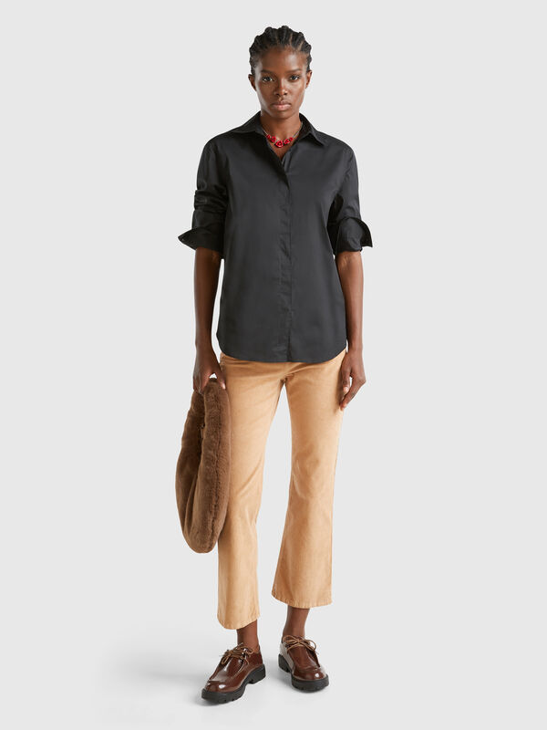Pantalón de pana de cinco bolsillos Mujer