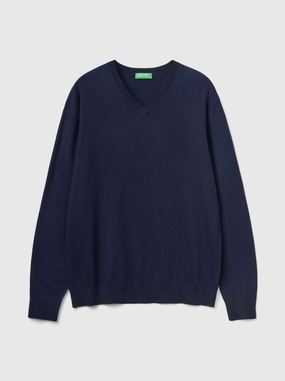 V NECK SWEATER L/S Hombre image number 1