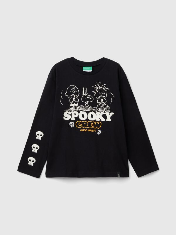 Camiseta de los ©Peanuts con estampado luminiscente Niño