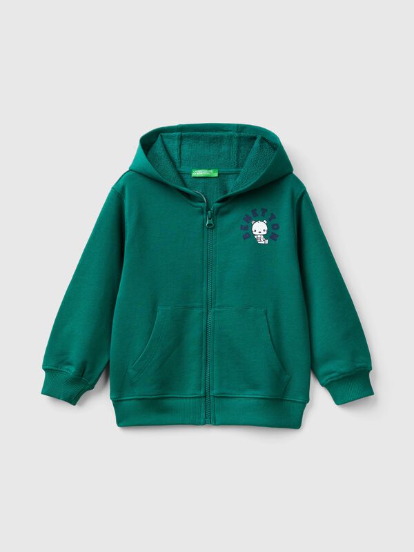 Sudadera con logotipo y capucha Niño
