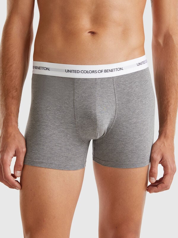 Bóxer de algodón orgánico elástico Hombre
