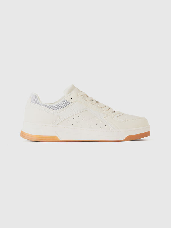 Sneakers bajas con efecto ante Hombre