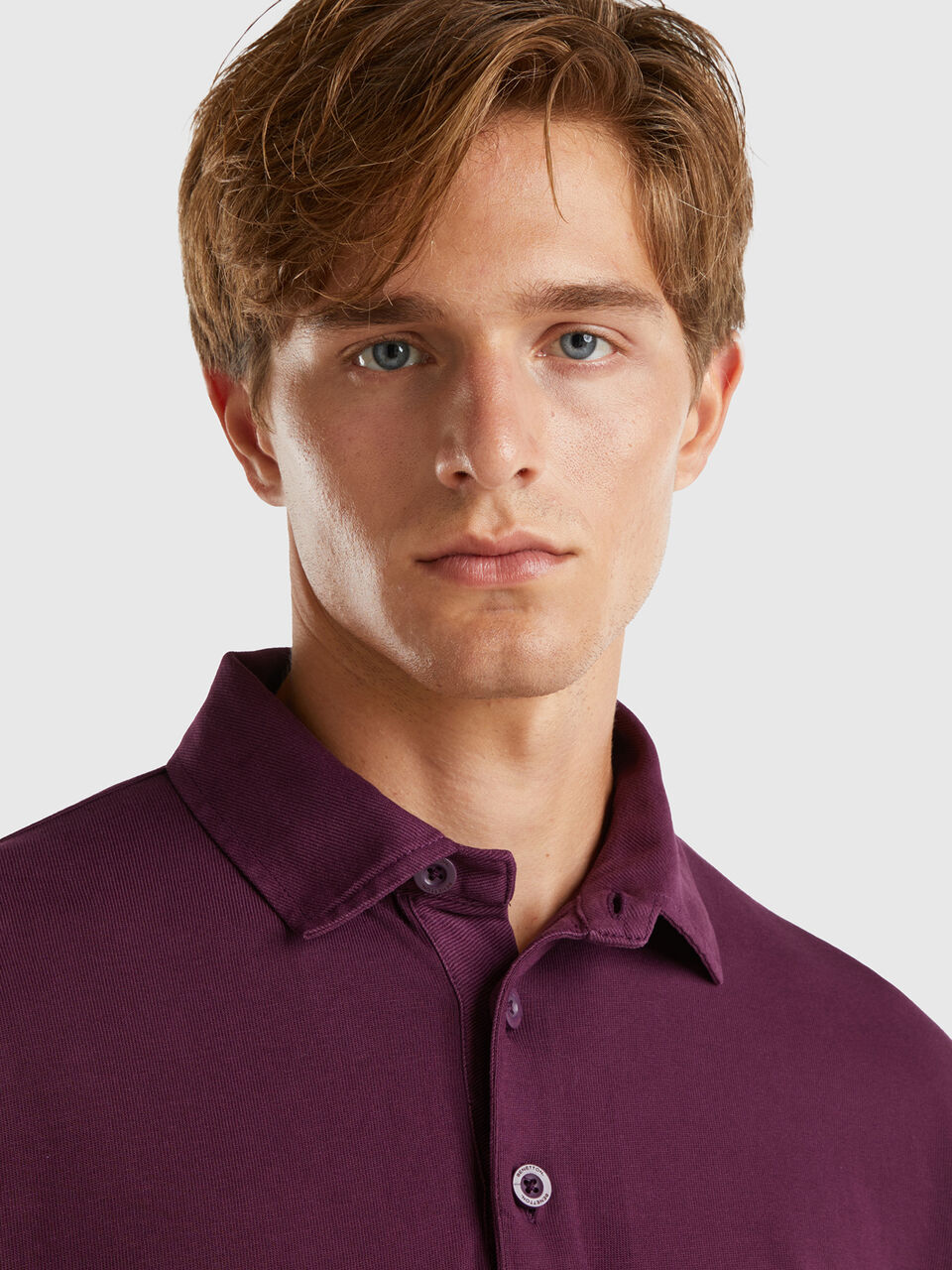 L/S POLO SHIRT Hombre image number null