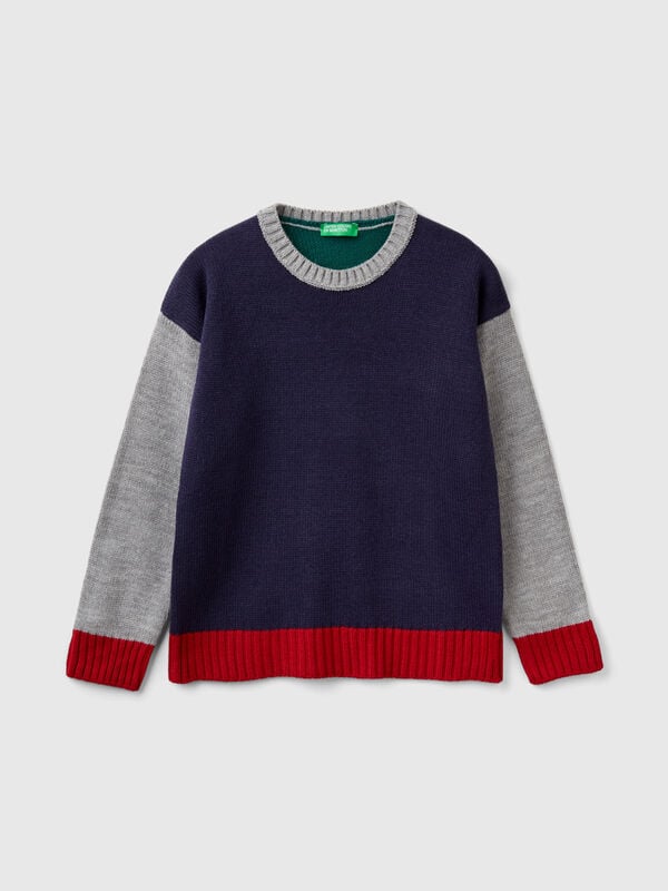 Jersey color block Niño