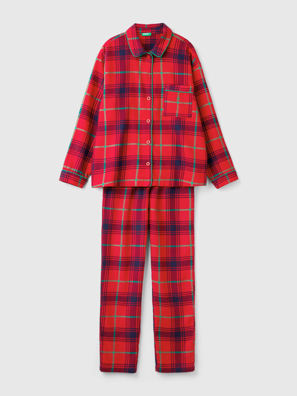 PYJAMA(JACKET+TROUSE Mujer image number null