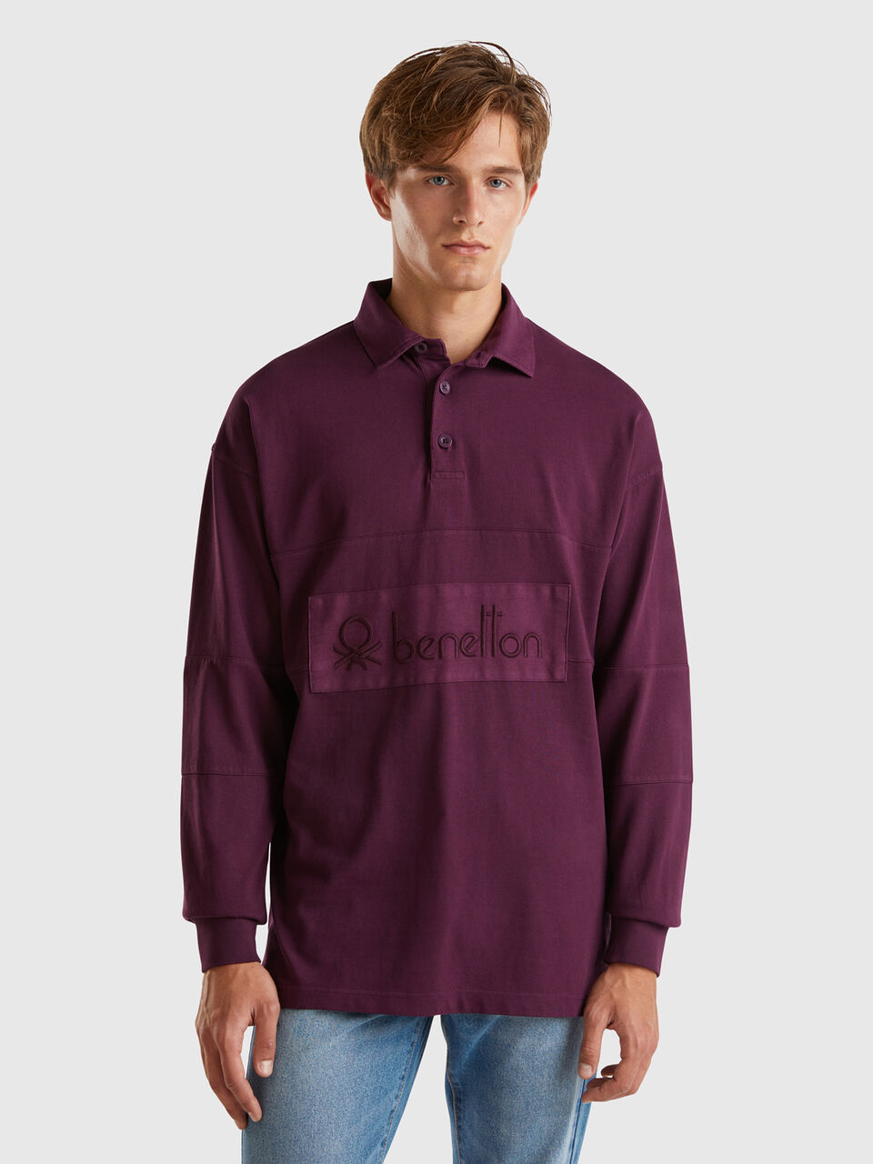 L/S POLO SHIRT Hombre image number null