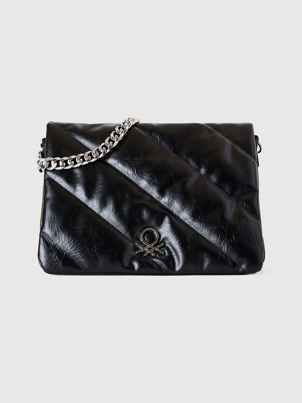 Bolso mediano con bandolera de cadena Mujer