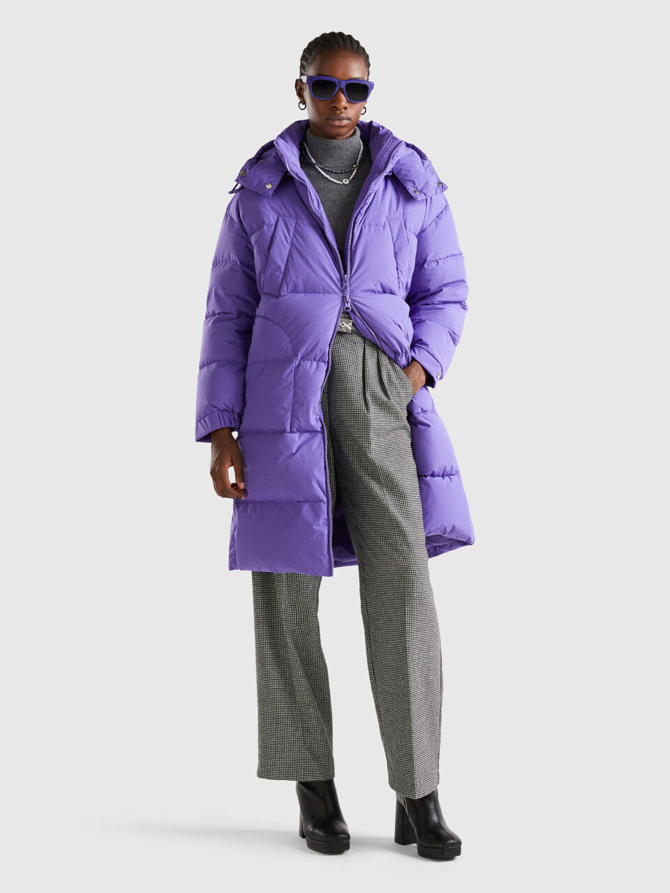 Plumiferos Acolchados Mujer Nueva Coleccion Benetton