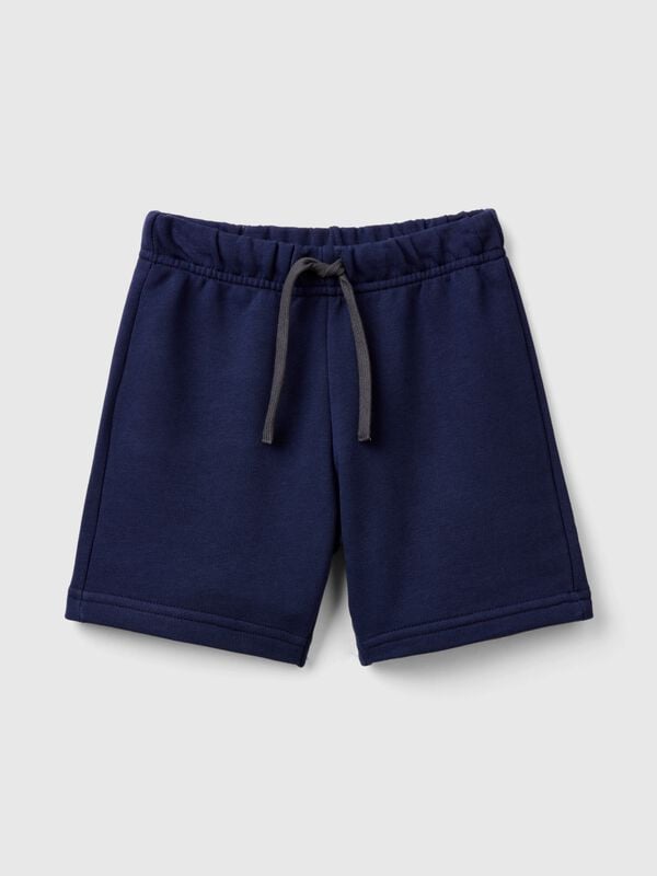 Bermudas de felpa de algodón Niño