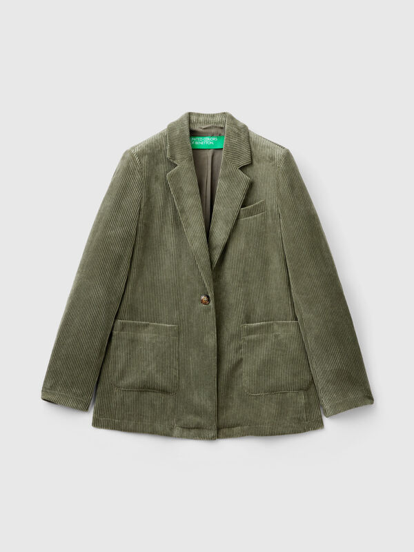 Blazer de pana fina Mujer