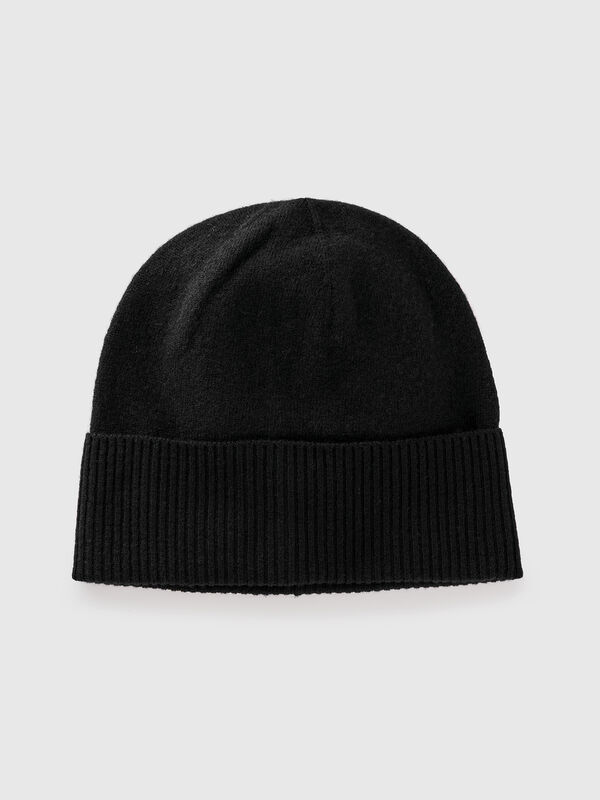 Gorro de pura lana merina Mujer