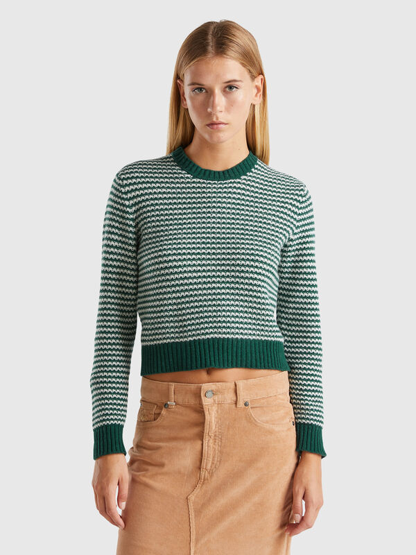 Jersey corto estampado Mujer