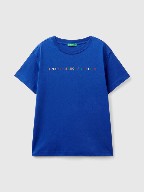 Camiseta de manga corta de 100 % algodón orgánico Niño