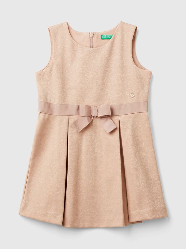 Vestido elegante con lazo Niña