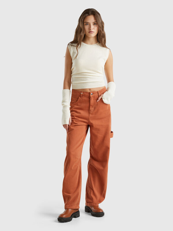 Pantalón baggy fit Mujer